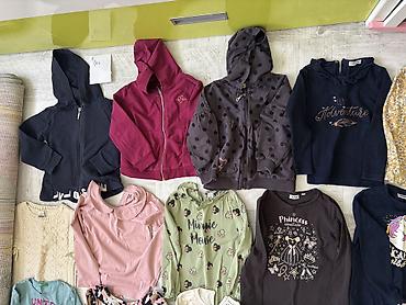 termo farmerice: Paket garderobe za devojcicu velicina 4,ocuvano Zara,Beba — 2