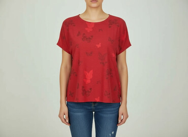 bluzki nietoperz oversize: Bluzka damska, rozmiar One size
