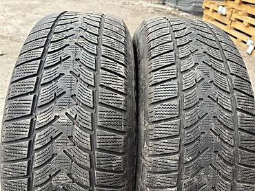 Шины: Шины 235 / 60 / R 18, Всесезонная, Б/у, Пара, Германия, DUNLOP — 1