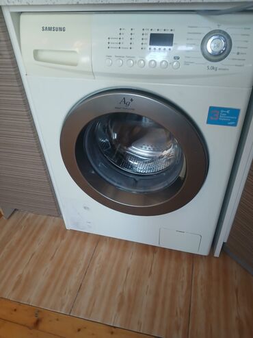 Paltaryuyan maşınlar: Paltaryuyan maşın Samsung, 5 kq, Avtomat, Qurutmasız, Kredit yoxdur
