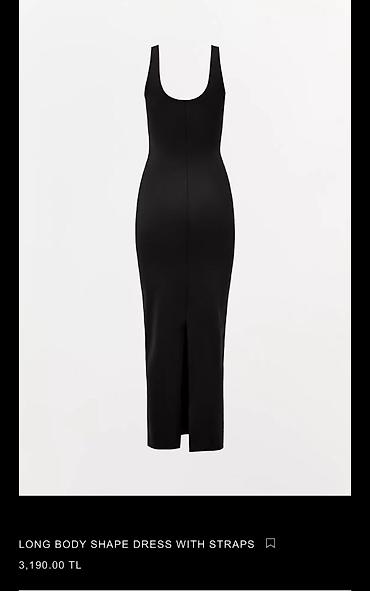 zara 34: Повседневное платье, Лето, Длинная модель, Прямое, S — 4