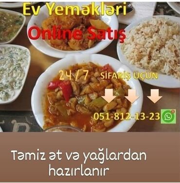 paytaxt salatı bilet: Ev Yeməkləri – Onlayn satış • Gündəlik isti yeməklər: ət xörəkləri