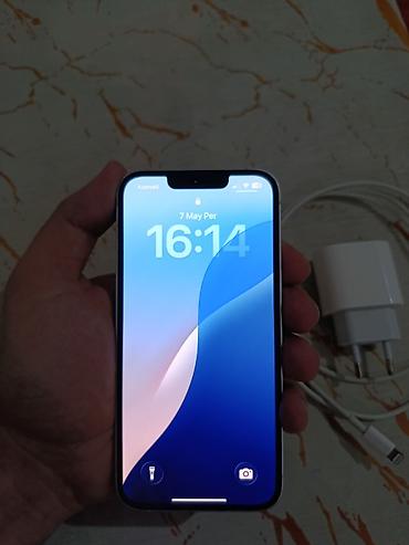 6 iphone: IPhone 14, 128 GB, White Titanium, Barmaq izi, Face ID — 7