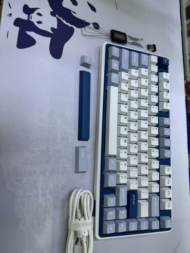 беспроводные клавиатура и мышь: VARMILO Minilo VXT81 BlueBell Гарантия Комплектация Клавиатура;