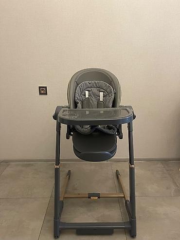Yemək masaları, oturacaqları: Kidilo SG116 – 3‑ü‑1‑də uşaq beşiyi, yemək stulu və buster - 3 — 1