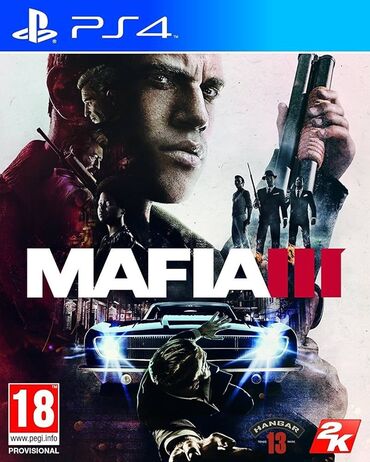 PS4 (Sony Playstation 4): Mafia 3 ideal veziyete cemi 1 defe istifade olunub hem playstation 4