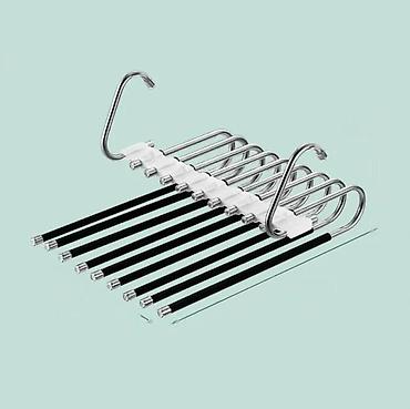 ormar za igračke: Višenamenski organizator/vešalica za pantalone i marame – set od 2 — 6