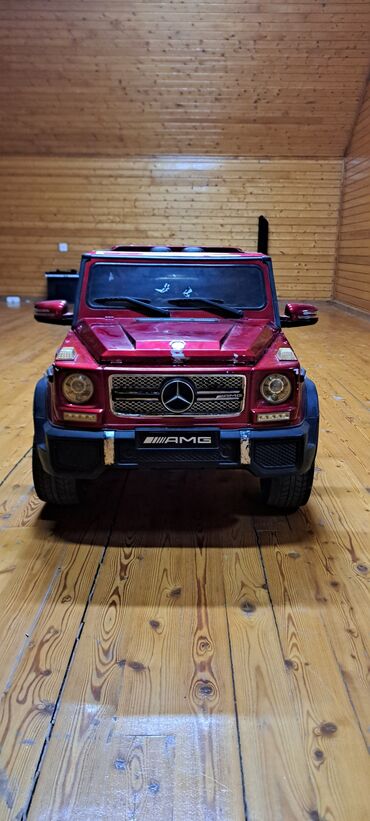 Uşaq üçün elektrik maşınları: Uşaq üçün elektriklə işləyən Mercedes-Benz G65 AMG tipli miniatür — 1