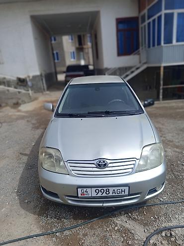 кочкор авто: Toyota Corolla: 2005 г., 1.6 л, Кол менен иштөөчү, Бензин, Седан — 1