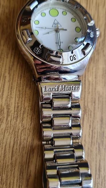seiko sat: Kvarcni ručni sat “Land Master” – metalna narukvica - Mehanizam — 5