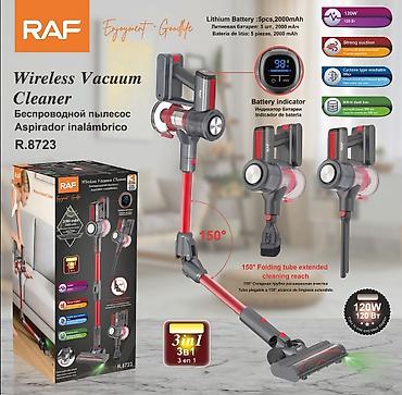 Məişət texnikası: RAF Wireless Vacuum Cleaner R.8723 – simsiz, yüngül və çoxfunksiyalı — 1