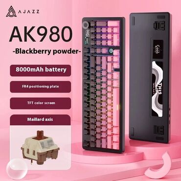 Клавиатуры: Ajazz AK980 Механическая Клавиатура может похвастаться пятислойной