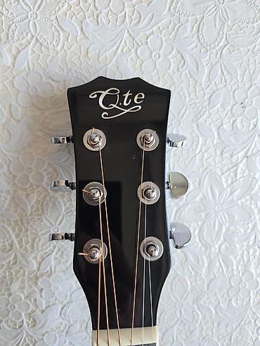 Akustik gitaralar: QTE elektro -akustik gitara Gitara bir neçə aydır ki, məndədir. QTE — 7