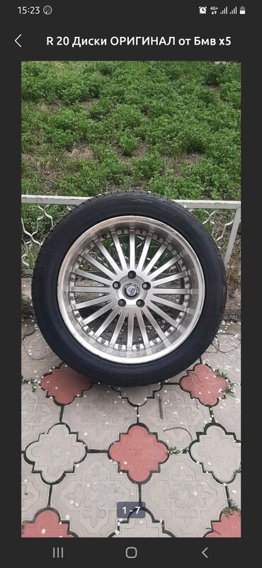 Колеса в сборе: Колеса в сборе 275 / 45 / R 20, Зима, Б/у, Комплект, Внедорожные (АТ/МТ), Литые, отверстий - 5