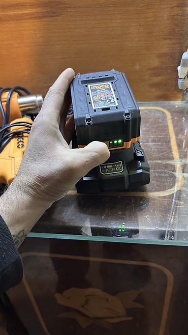 i̇ngco: İngco batareya və adaptor 20 v 4 A/h Məhsul: INGCO şarj oluna bilən — 1