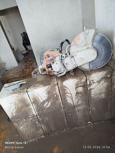 Beton işləri: #betonisleri #beton #betonkesme #betonkəsimi #betonkesim #betondesme — 3