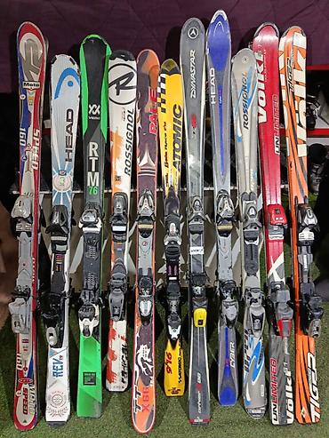 Лыжи: 50штук лыжа сатылат батинкасы менен.эвроппан келди жаныле — 10