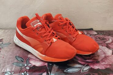 Кроссовки и спортивная обувь: Мужские кроссовки, 40, Puma, Б/у, цвет - Красный, Самовывоз, Платная доставка