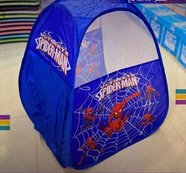 Hovuzlar: Spiderman və Kuromi Çadırları Ölçülər 117×117 Özü yığılan Diqqət