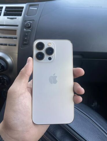 купить чехол на айфон 13: IPhone 13 Pro, Б/у, 128 ГБ, Desert Titanium, Зарядное устройство, Защитное стекло, Чехол, 78 %