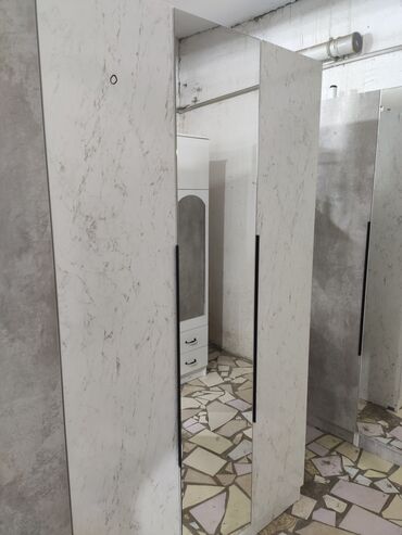 Шкафы для одежды: Шкаф для одежды, Новый, Прямой, ЛДСП — 6