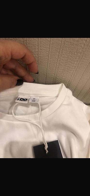 yeni model donlar: IDO uşaq köynəyi – uzunqollu - Rəng: ağ - Brend: iDO - Ölçü: M / 140 — 4