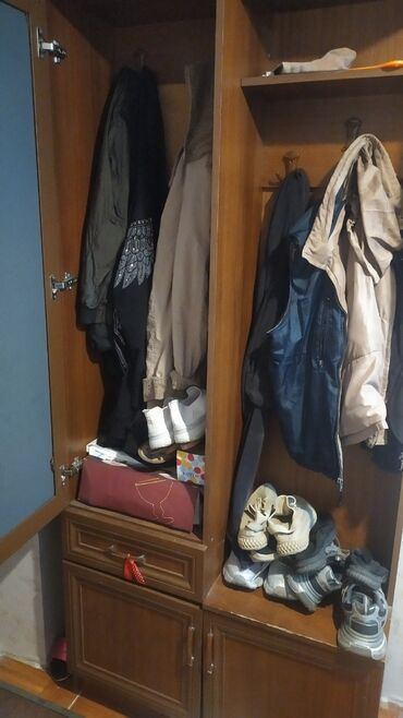 Divanlar: Açılan, 2 qapılı Düz dolab, Dəhliz dolabı
