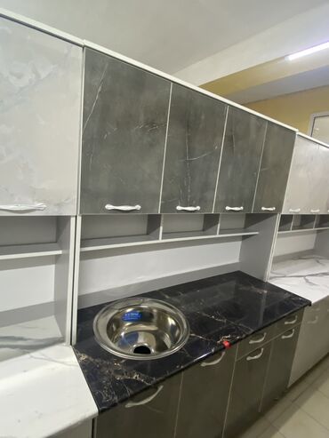 Кухонные гарнитуры: Кухонный гарнитур, Новый, В рассрочку, МДФ, Бесплатная доставка — 7