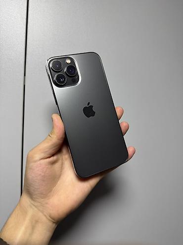 макс: IPhone 13 Pro Max, Б/у, 512 ГБ, Графит, 81 % — 1