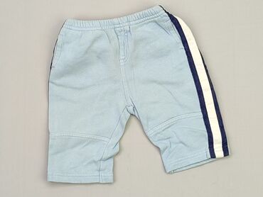 błękitny trencz: Spodnie dresowe, Next, Wcześniak, stan - Dobry
