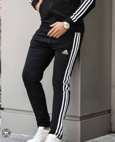 adidas zelena trenerka muska: Adidas muška trenerka donji deo Novo Mokra likra Veličine l xl 2xl