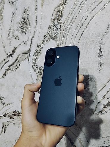 айфон 16 базовый: IPhone 16, Б/у, 128 ГБ, Черный, Зарядное устройство, Чехол, Кабель, 88 % — 1