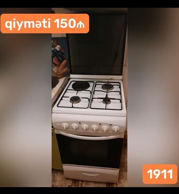 mətbəx sobaları: Plitə Qazlı, Ayrıca dayanan