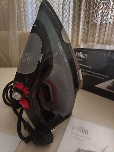 buxar utusu: Braun TexStyle 9 buxarlı ütü - Mağaza: Kontakt Home-dan alınıb (260 — 2