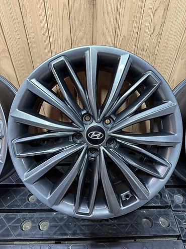 gra: Литые Диски R 19 Hyundai, Комплект, отверстий - 5, Б/у — 4