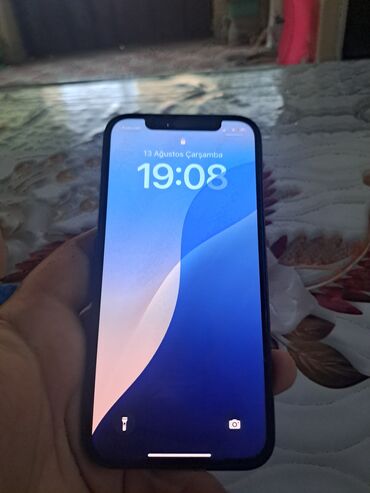 IPhone 12, 64 GB, Göy, Face ID