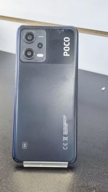 дешевые телефоны: Poco X5 5G, Колдонулган, 256 ГБ, түсү - Боз, 1 SIM, 2 SIM