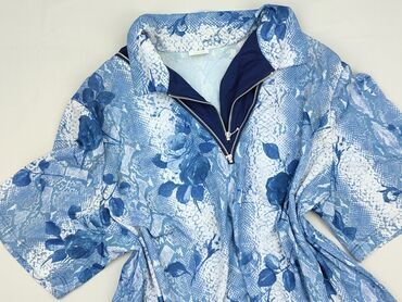bluzka azteckie wzory: Women's blouse, size 6XL (EU 52)