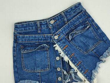 krótkie spodenki dżinsowe z wysokim stanem: Shorts for women, size S
