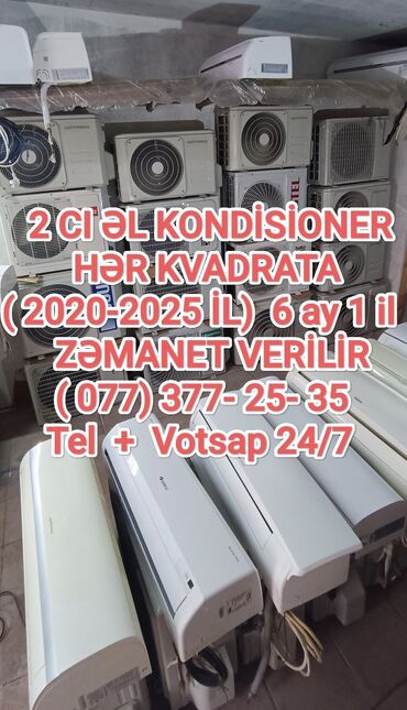 Sirena Motors: HER KVADRATA 2020-2025 Cİ İLİN KONDİSİONERLƏRİ VAR . Qiymətlər 300