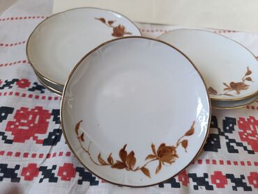 Другие товары для кухни: Продается 1. тарелка фарфор от набора Мальва 19 см Барановка СССР — 16