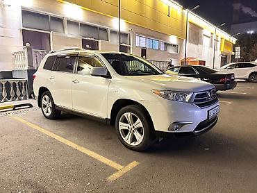 высокие машины: Toyota Highlander: 2012 г., 3.5 л, Автомат, Бензин, Внедорожник — 4