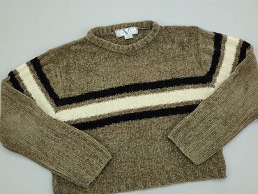 Swetry: Sweter L (EU 40), stan - Idealny, wzór - Linia, kolor - Kolorowy