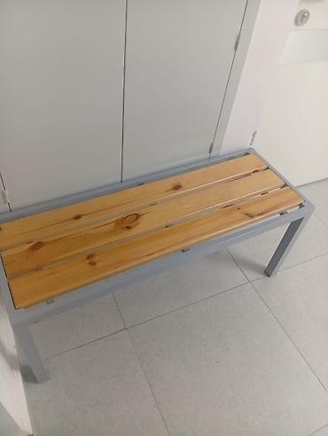скамейка б у: Скамейка Металл, Без спинки, Без крыши — 1