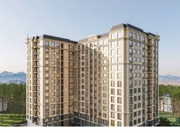 рядом с аламединским рынком: 1 комната, 43 м², Элитка, 1 этаж, ПСО (под самоотделку)