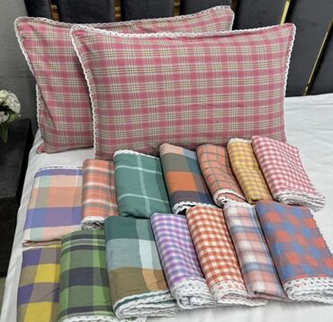 Простыни: Постельное бельё 100% хлопок, простынь нарезинки наволочкой 100% at lalafo.kg — 26 Простыни: Постельное бельё 100% хлопок, простынь нарезинки наволочкой 100% — 26