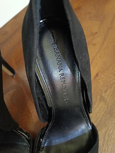 foot patch: Туфли, 36.5, Banana Republic, Б/у, цвет - Черный, Самовывоз — 4