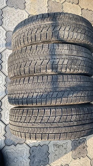 шина 14 195 65: Шины 165 / 70 / R 14, Зима, Б/у, Комплект, Легковые, Япония, Bridgestone — 1