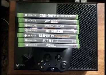 xbox elite: Продам Xbox one с играми. Состояние хорошее + кинект. Пломбы на месте