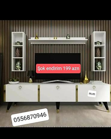 ag masa: Yeni, TV stend, Kredit yoxdur, Azərbaycan — 5